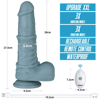 vibratore realistico nature layer lovetoy