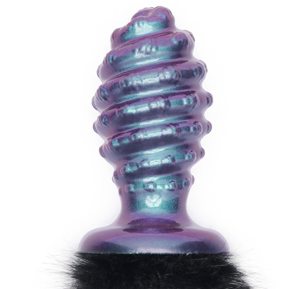 plug anale con coda mystitail 11 nero lovetoy