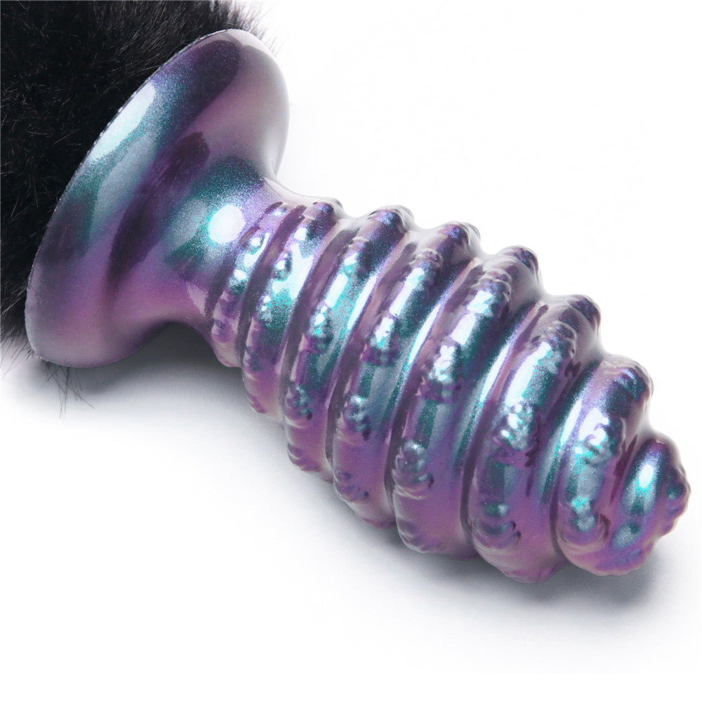 plug anale con coda mystitail 11 nero lovetoy