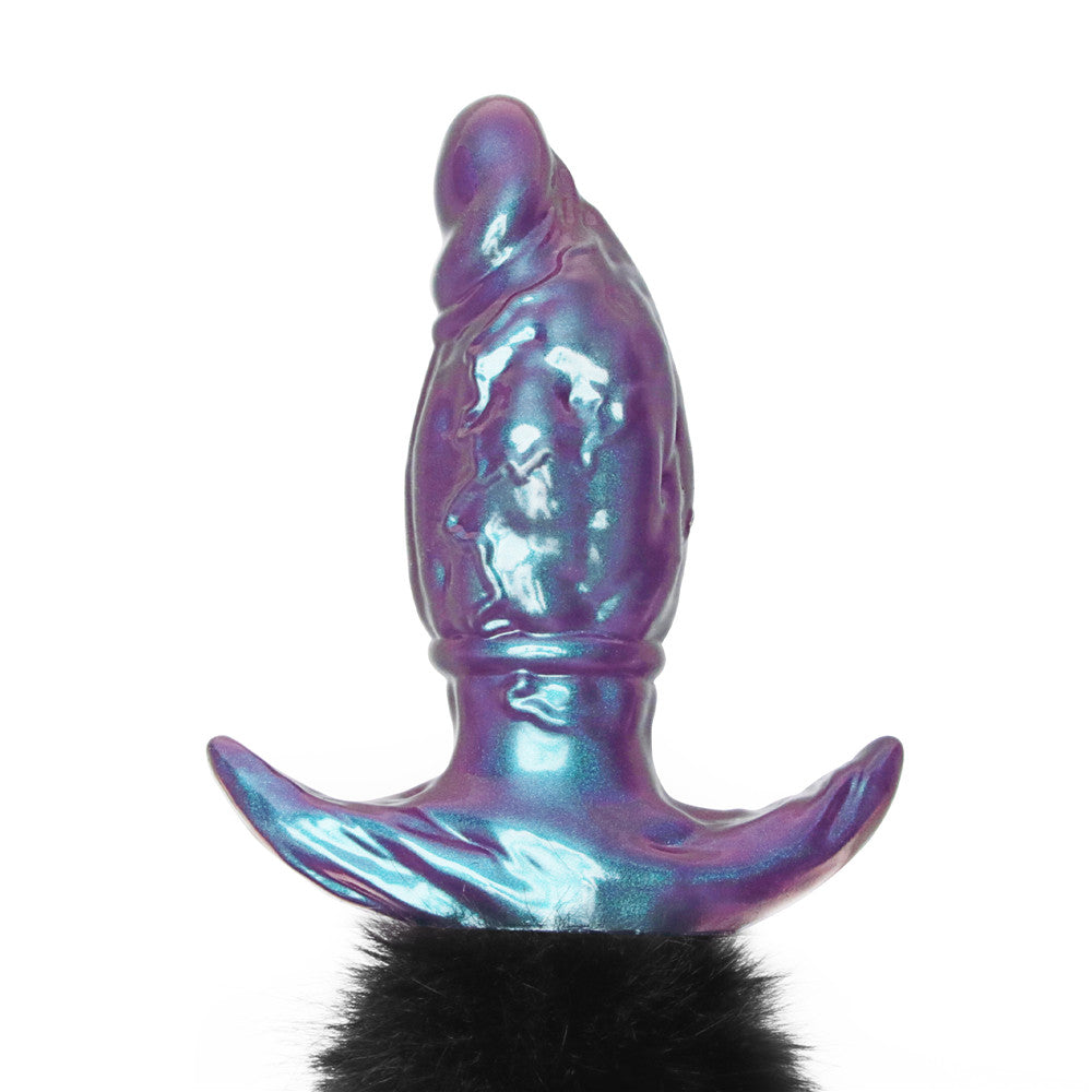 plug anale con coda mystitail 14 nero lovetoy