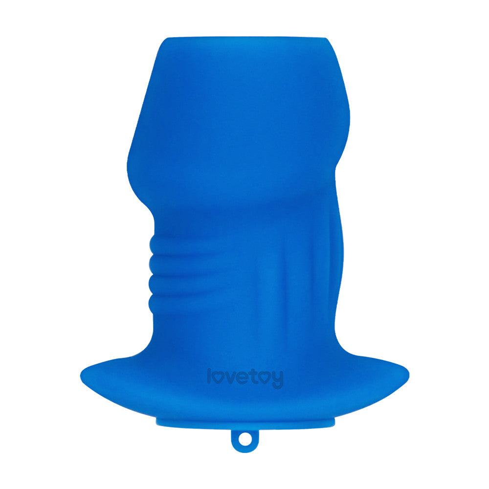 divaricatore anale ribbed peeper blu lovetoy