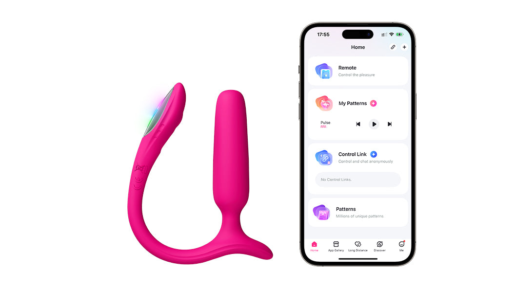vibratore anale lush anal fucsia lovense