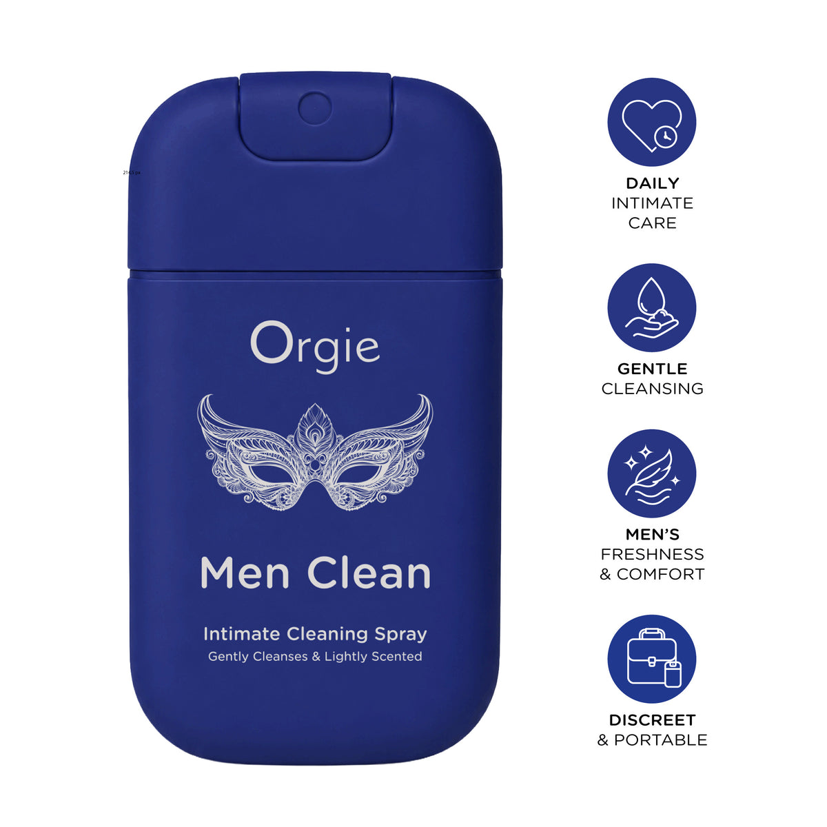 spray intimo maschile men clean 30ml orgie