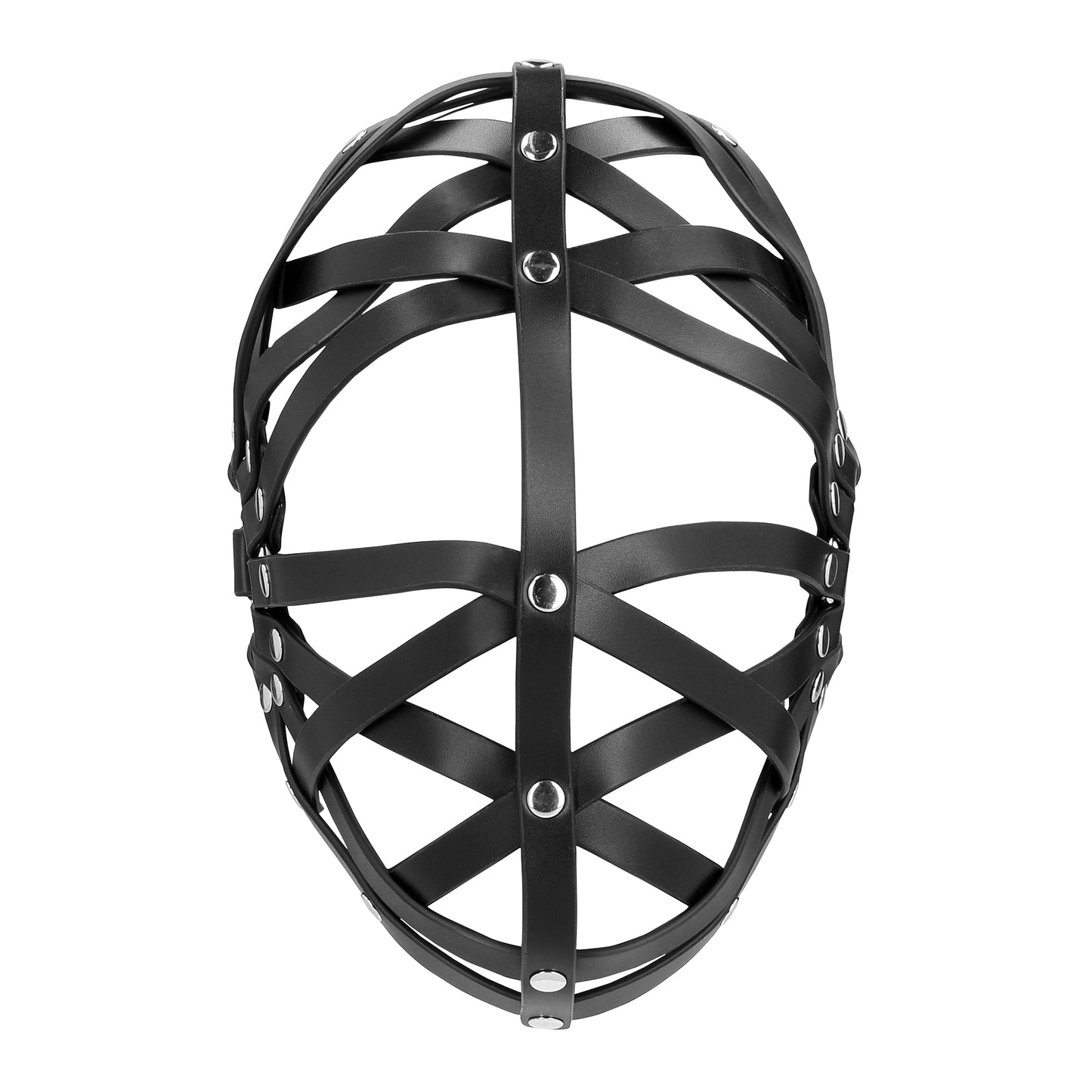 maschera bondage cage nero