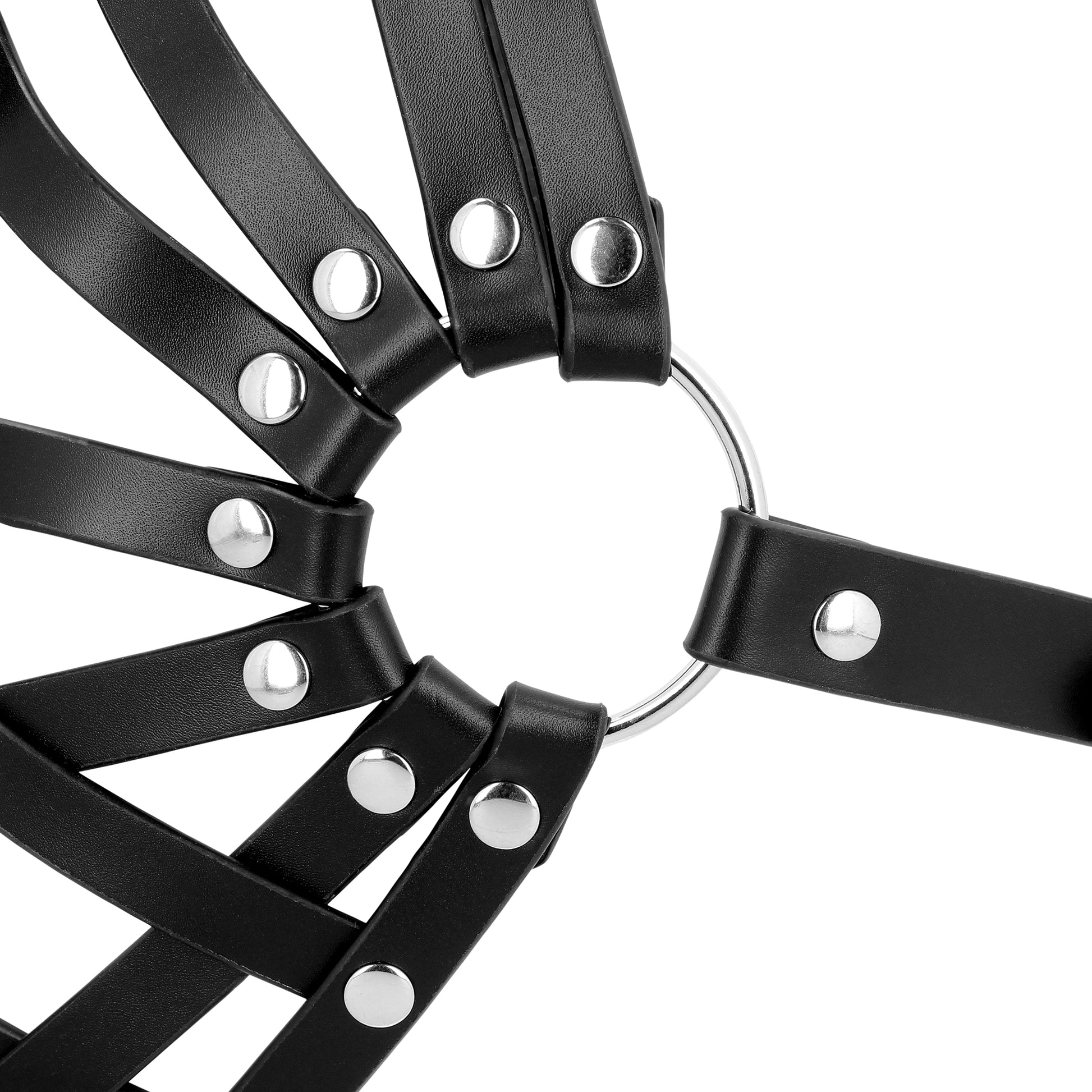 maschera bondage cage nero