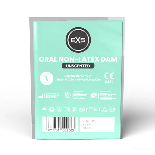 preservativi senza lattice oral dams non latex 1pz exs