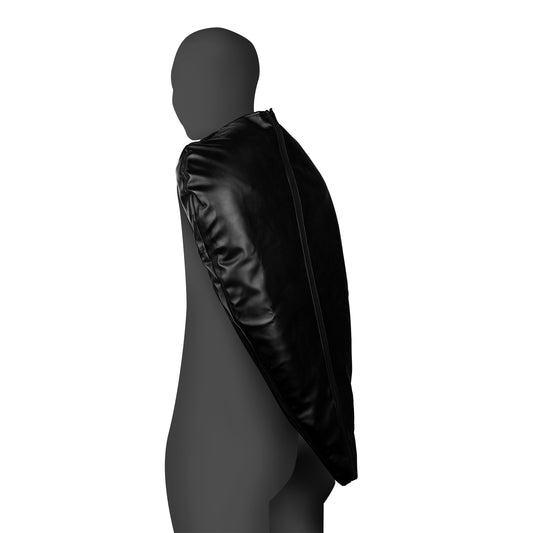 costrittivo bondage zip up nero