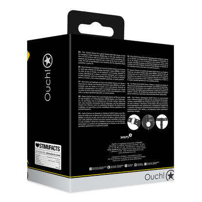 cintura di castità straps nero
