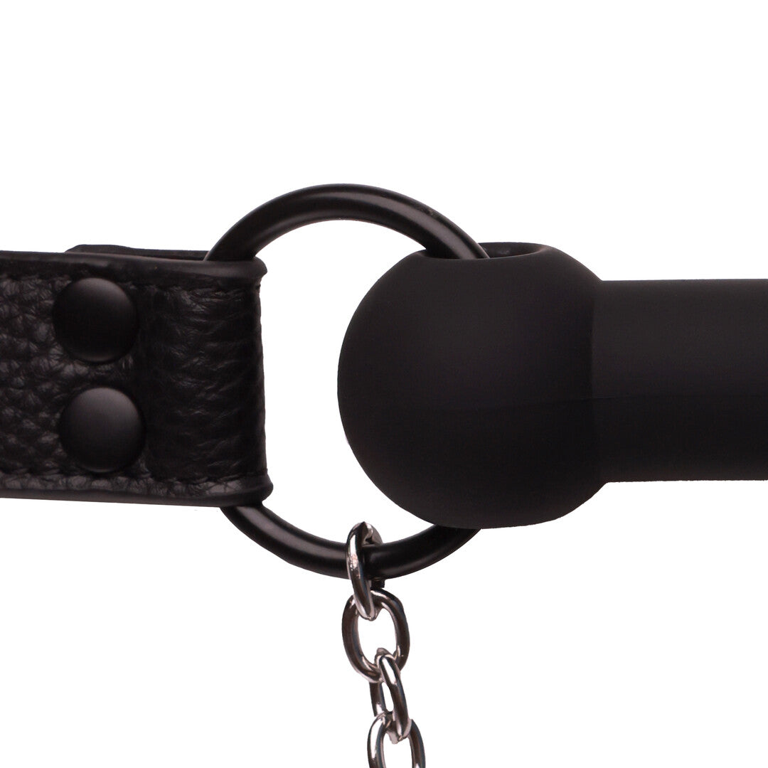 morso bondage con pinzette nero