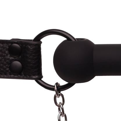 morso bondage con pinzette nero