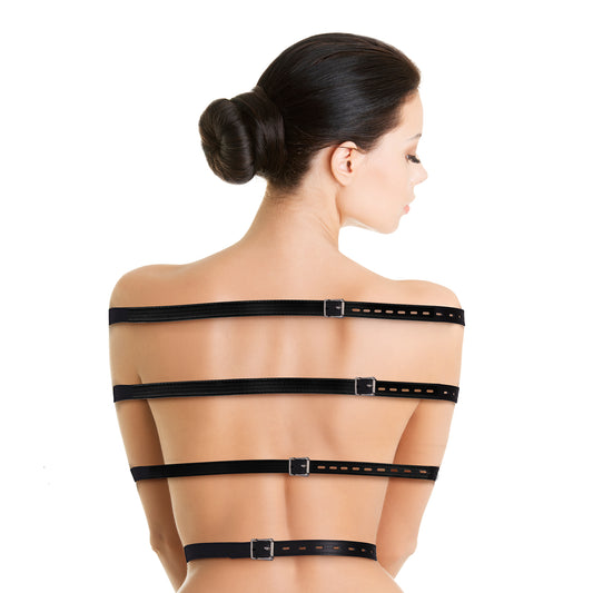 costrittivo bondage corpo belts nero