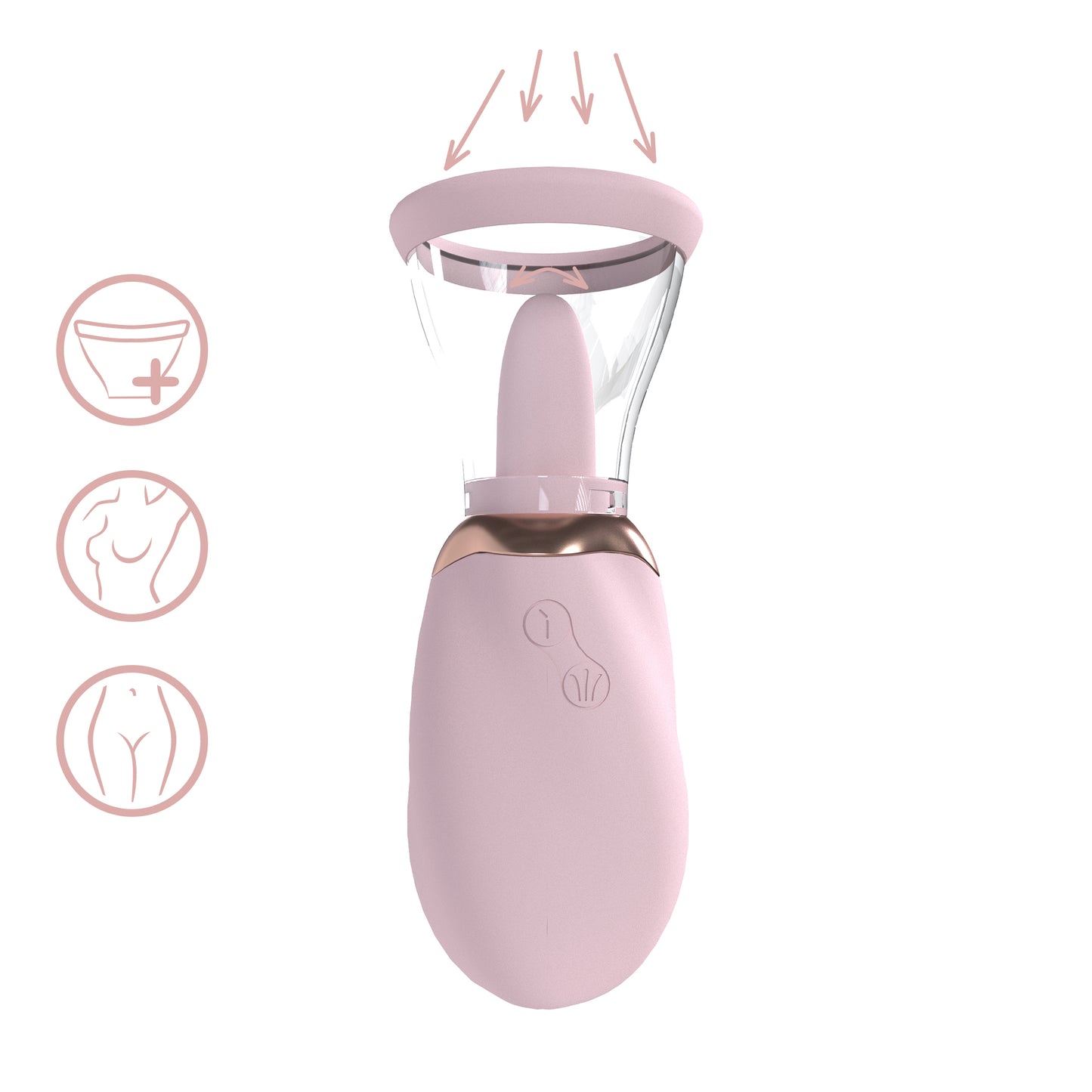 succhia clitoride boost rosa