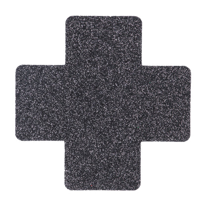 copricapezzoli cross star heart set nero