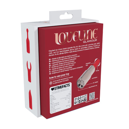 mini vibratore sparkle rosso