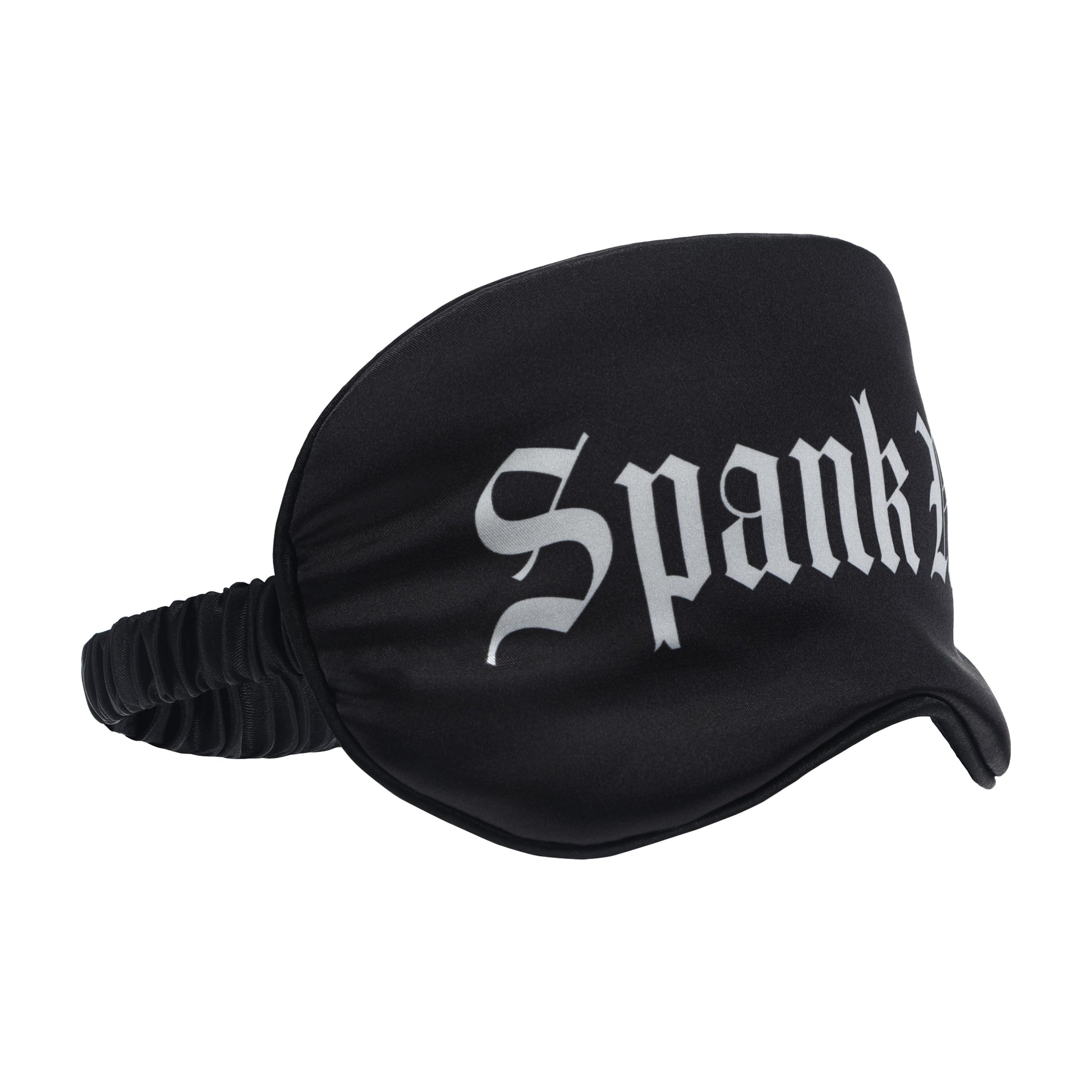 maschera sexy spank me printed nero