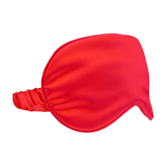 maschera sexy satin rosso
