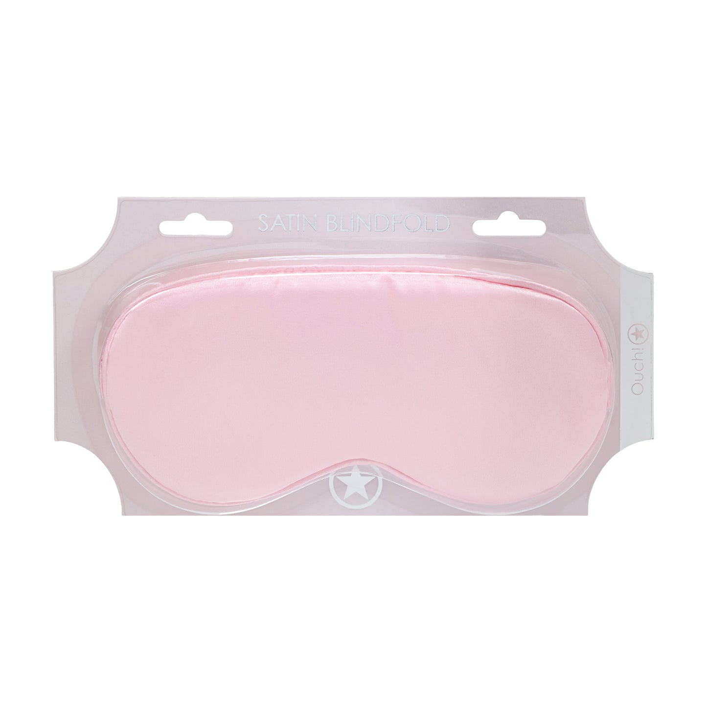 maschera sexy satin rosa