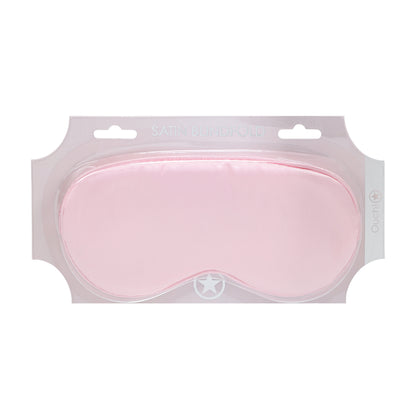 maschera sexy satin rosa