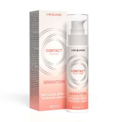 lubrificante vaginale sensation 60ml lube4lovers
