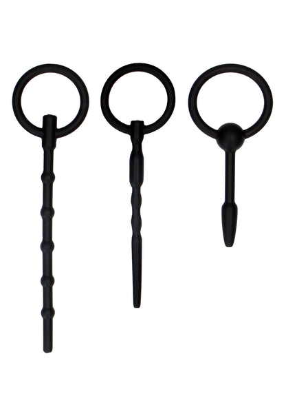set plug uretrali nero