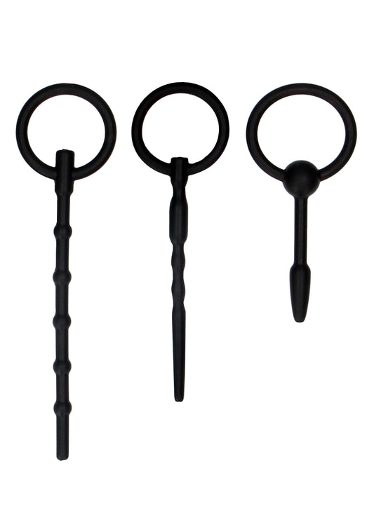 set plug uretrali nero