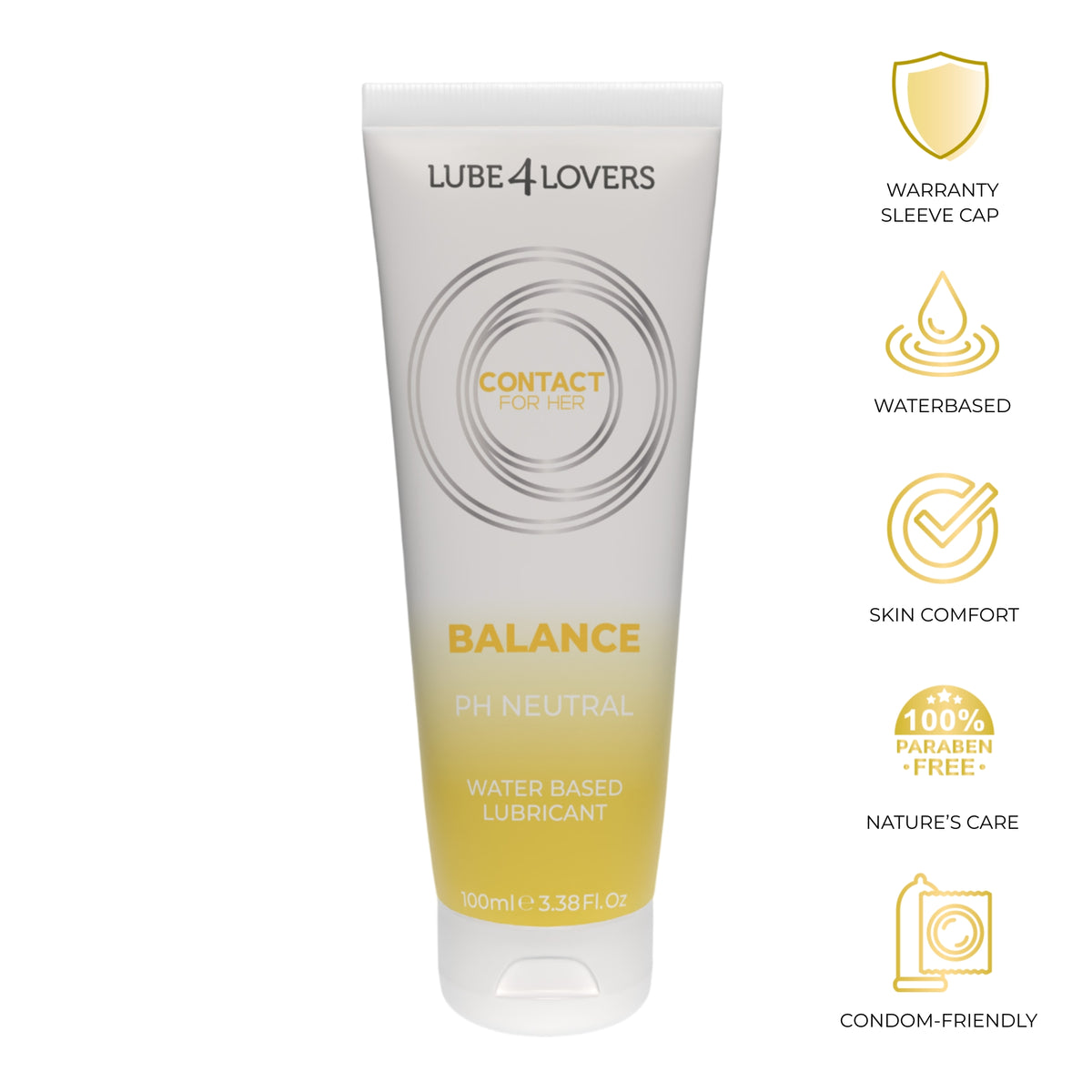 lubrificante vaginale balance 100ml lube4lovers