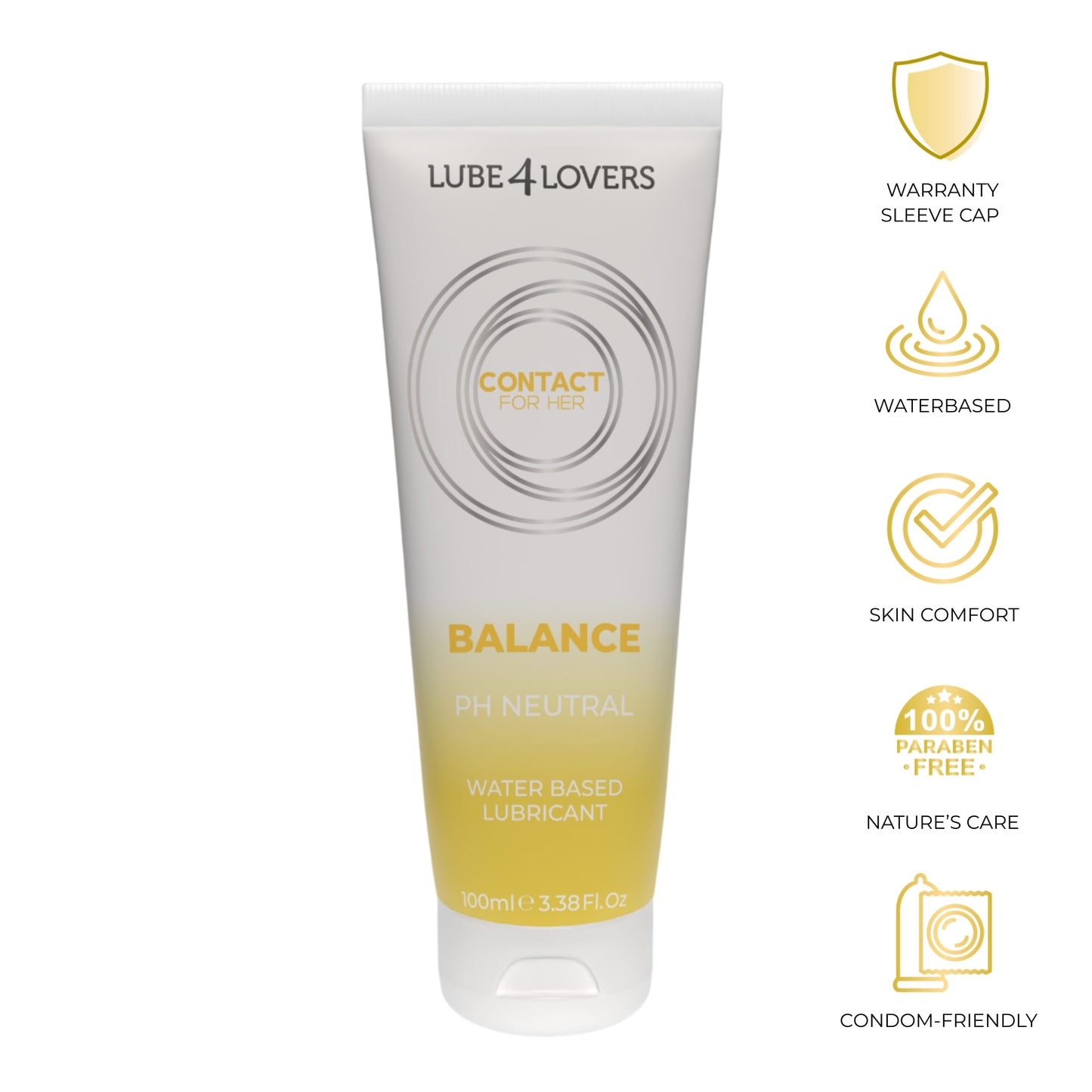 lubrificante vaginale balance 100ml lube4lovers