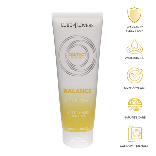 lubrificante vaginale balance 100ml lube4lovers