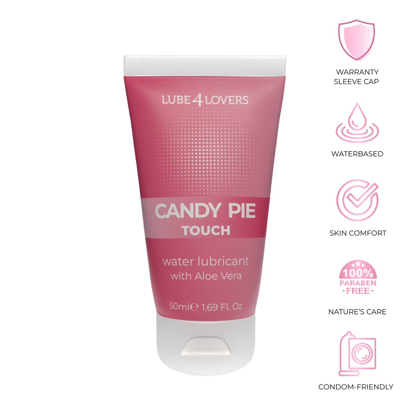 lubrificante vaginale water touch candy pie 50ml lube4lovers