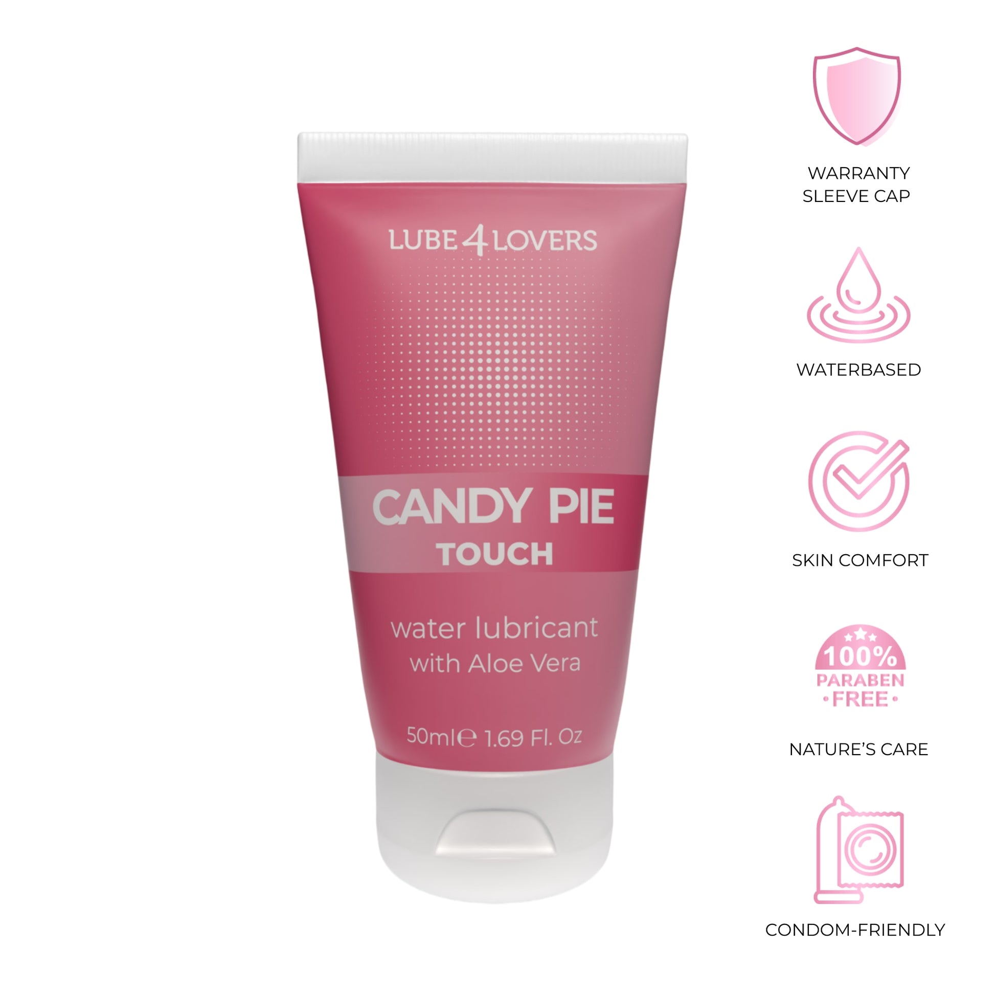 lubrificante vaginale water touch candy pie 50ml lube4lovers