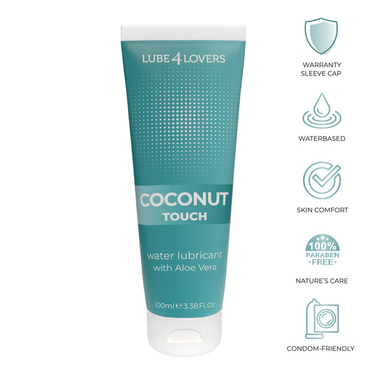 lubrificante vaginale water touch coconut 100ml lube4lovers