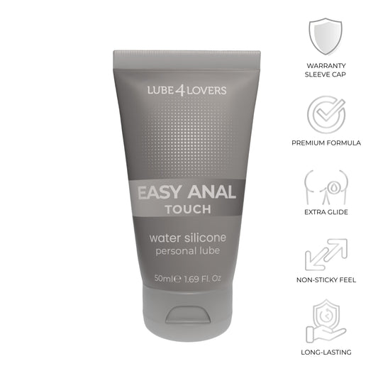 lubrificante anale easy anal touch 50ml lube4lovers
