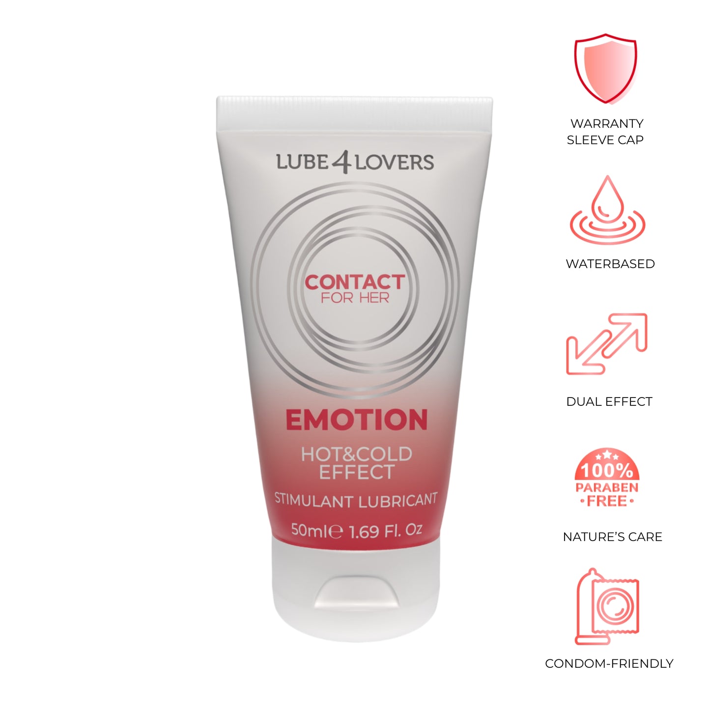 lubrificante vaginale emotion 50ml lube4lovers