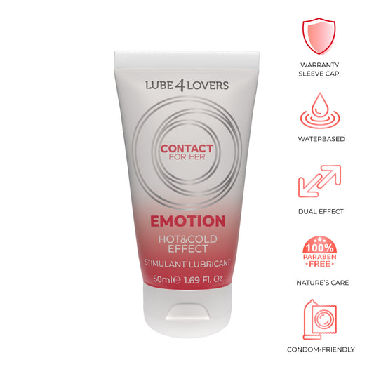 lubrificante vaginale emotion 50ml lube4lovers