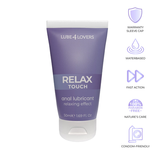 lubrificante anale relax touch 50ml lube4lovers