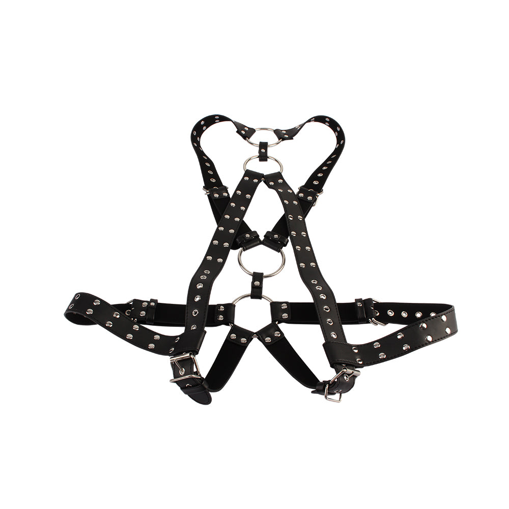 pettorina bondage take me harder nero chisa