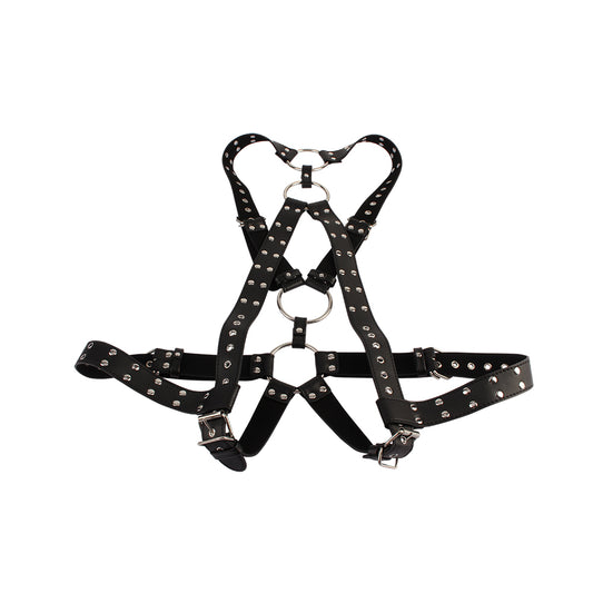pettorina bondage take me harder nero chisa