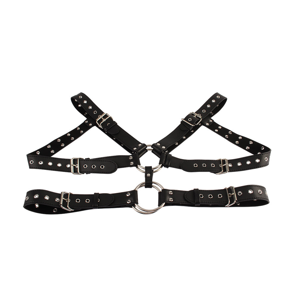 pettorina bondage take me harder nero chisa