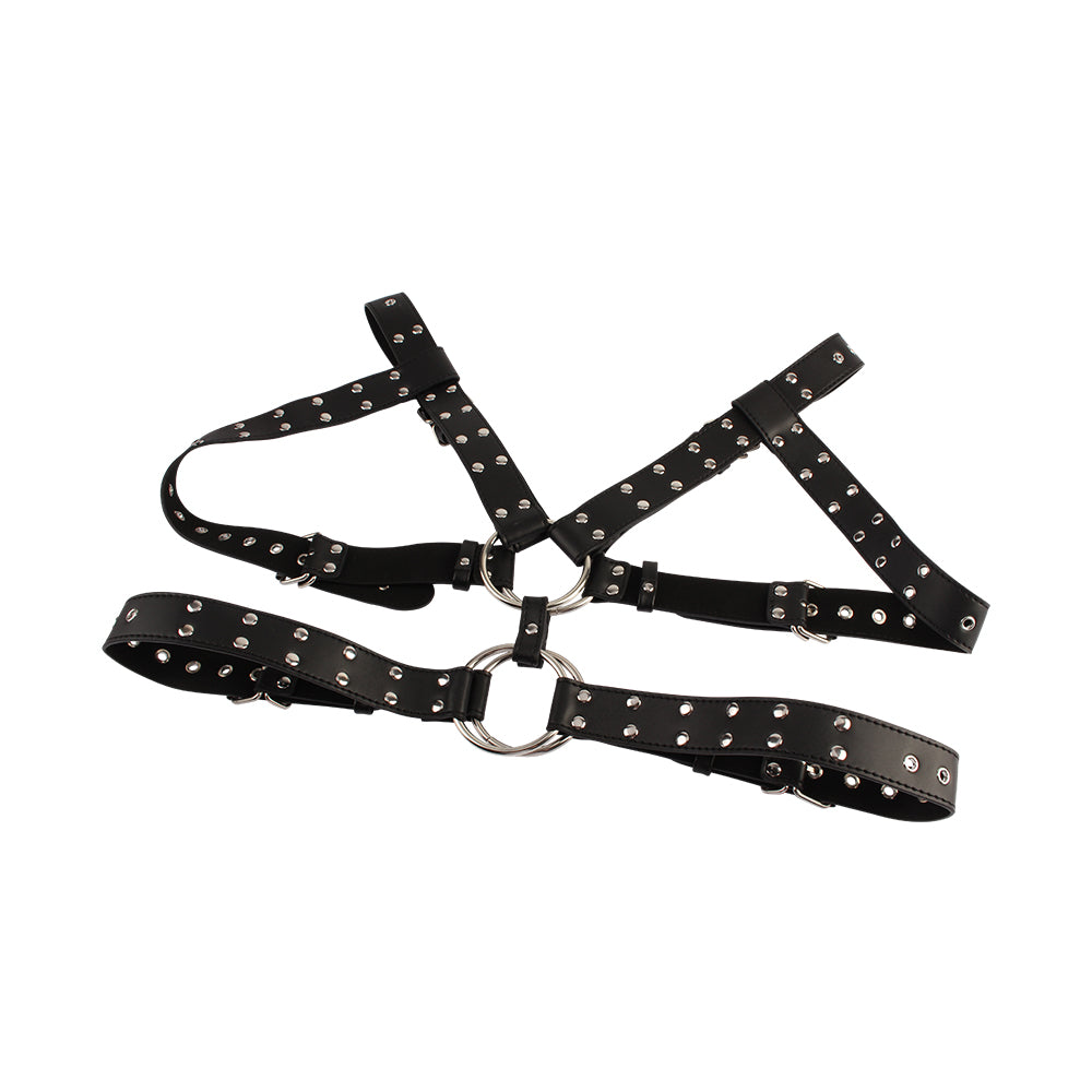 pettorina bondage take me harder nero chisa