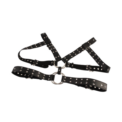 pettorina bondage take me harder nero chisa