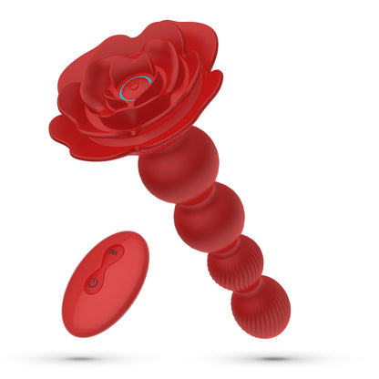 vibratore anale rosaline rosso crushious