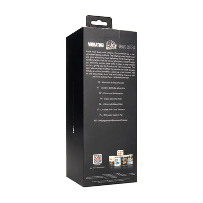 vibratore anale wave rider nero
