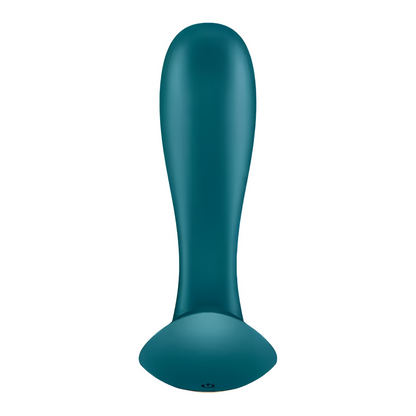 vibratore doppia stimolazione top secret plus verde satisfyer