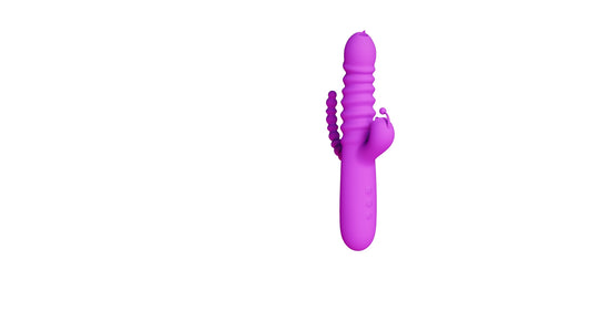 vibratore doppia stimolazione triple thruster viola