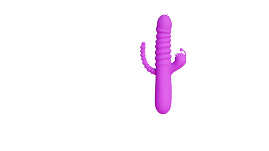 vibratore doppia stimolazione triple thruster viola