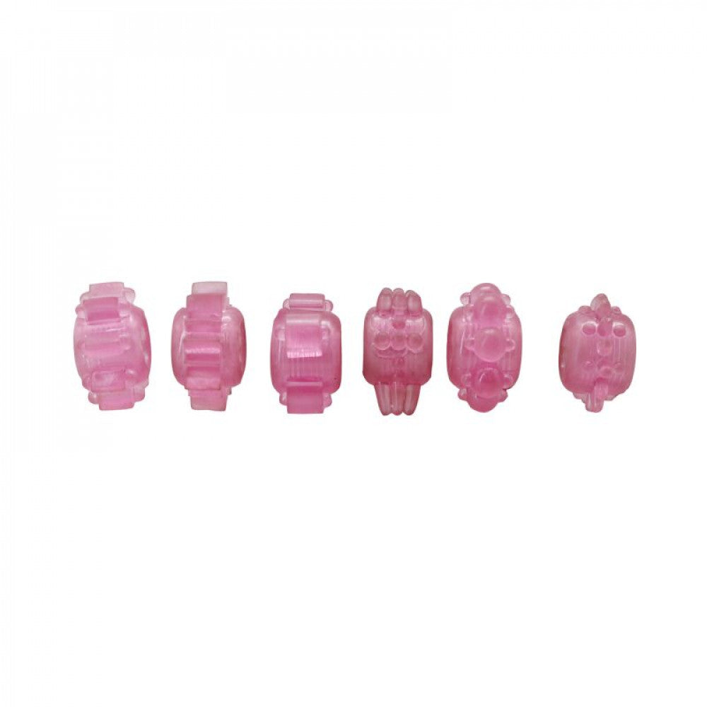 Cock Rings Pink Kit 