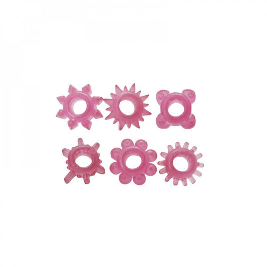 Cock Rings Pink Kit 
