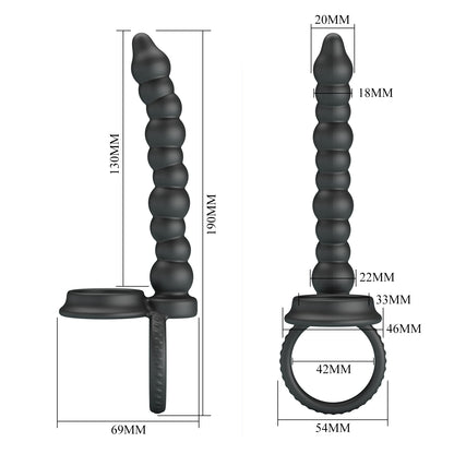 anello fallico dillion nero pretty love