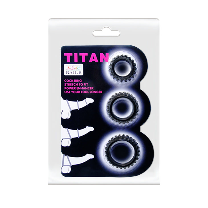 anelli fallici titan nero baile