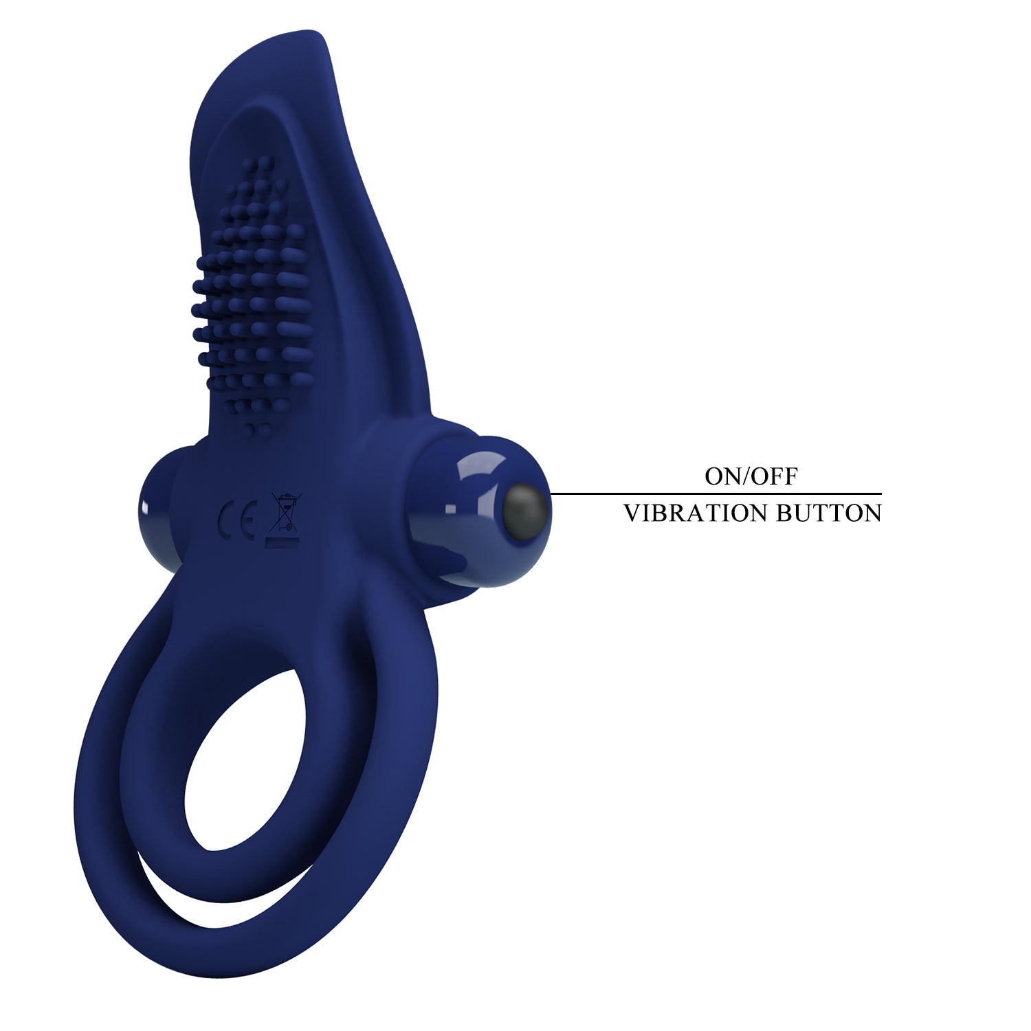 anello vibrante  bronson blu pretty love